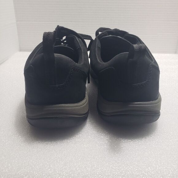 Womens Keen Presidio II Black Leather Athletic Casual Comfort Sneakers Size 10 - Picture 6 of 10